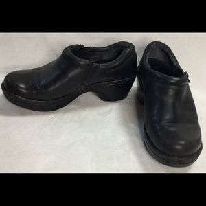 Ariat Professional Nursing Black Leather Clogs
